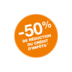 impot-50% de réduction ou crédit d'impôts